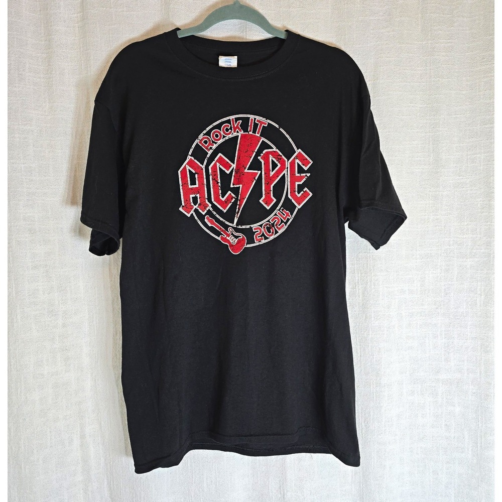 ACPE Northwest Presents 20th Anniversary Tour T-Shirt AC/DC Parody Graphic